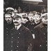 Эмблема на головной убор командного состава РККФ, обр. 1921 г.. Вышитая канителью.